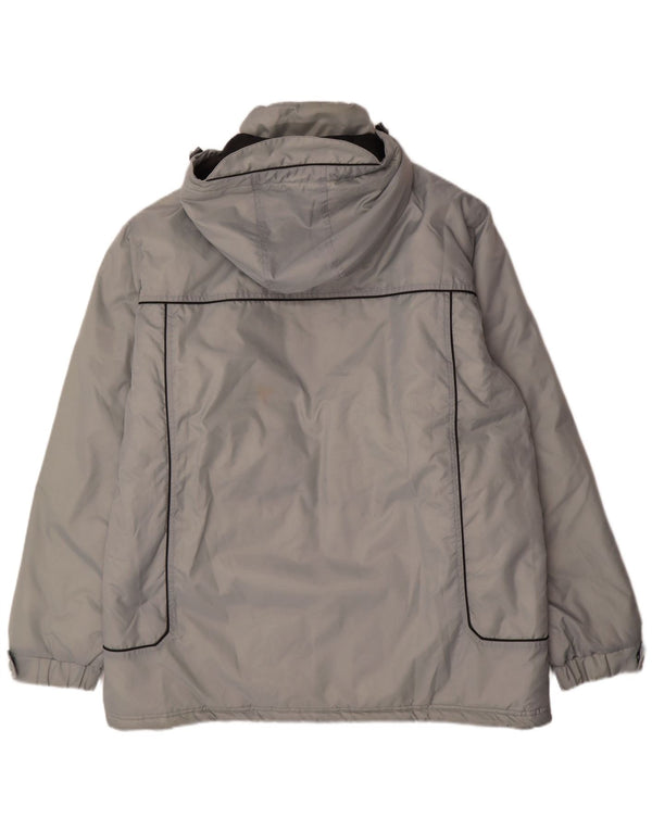 Giacca imbottita con cappuccio da uomo CHAMPION UK 42 XL blu poliammide