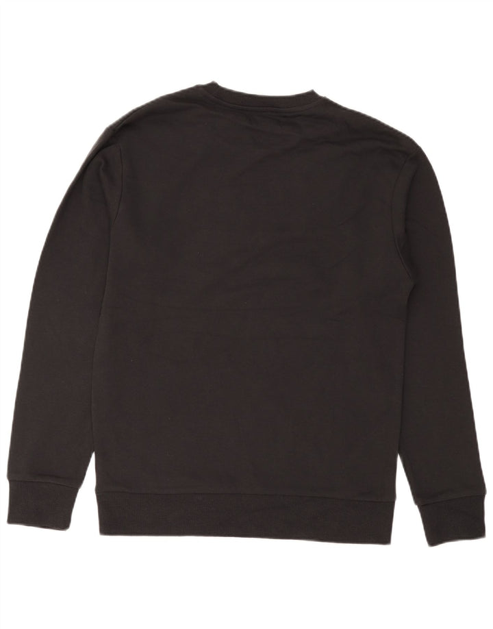 Jack & Jones Felpa con grafica da uomo Maglione in cotone grigio medio