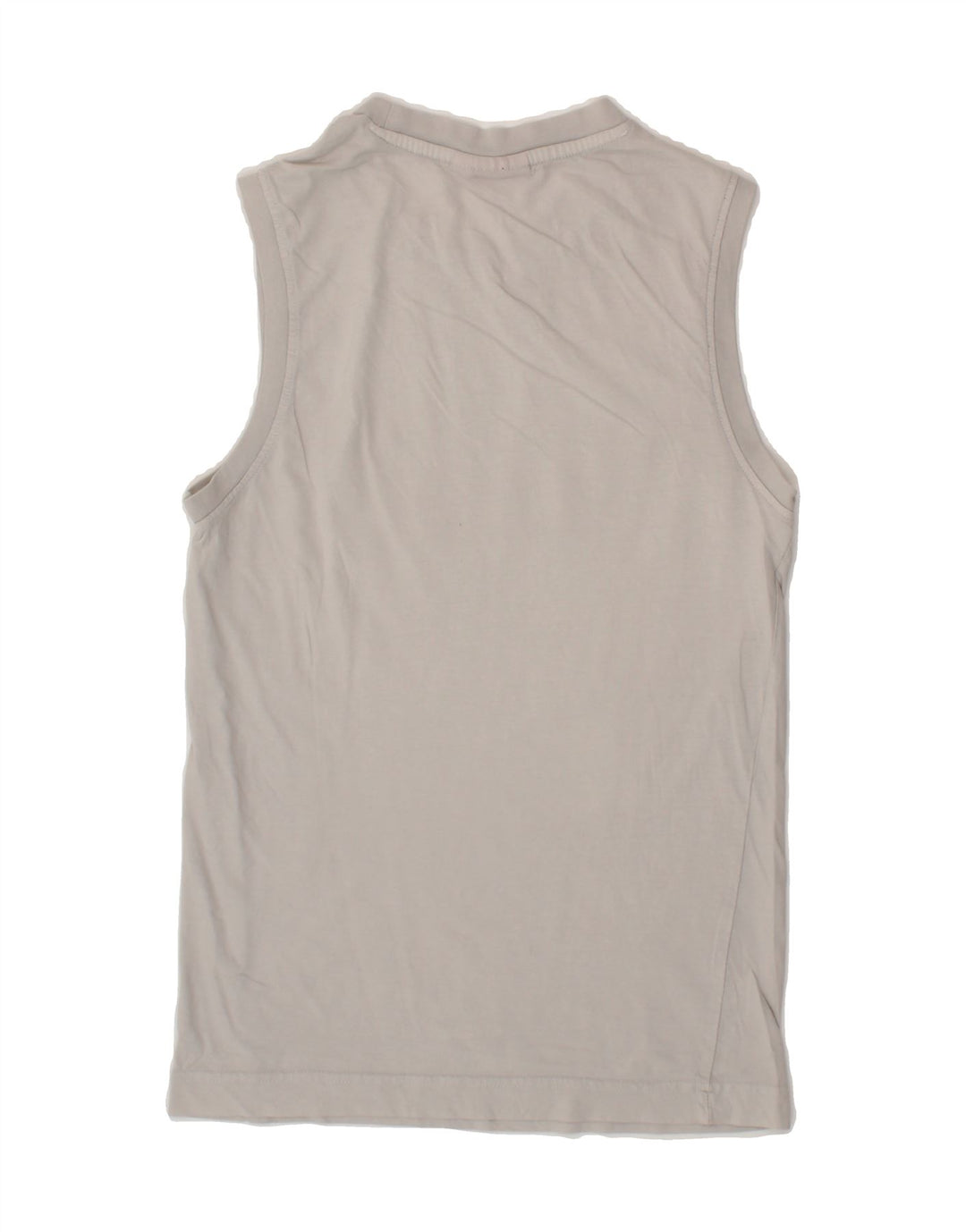 PUMA Mens Graphic Vest Top Small Grey Cotton Vintage Puma and Second-Hand Puma from Messina Hembry 