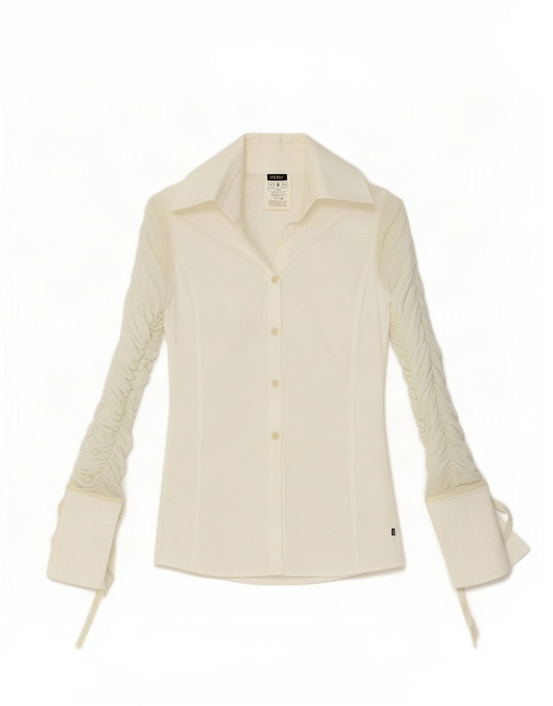Camicetta da donna Ferre UK 10 piccola in cotone bianco