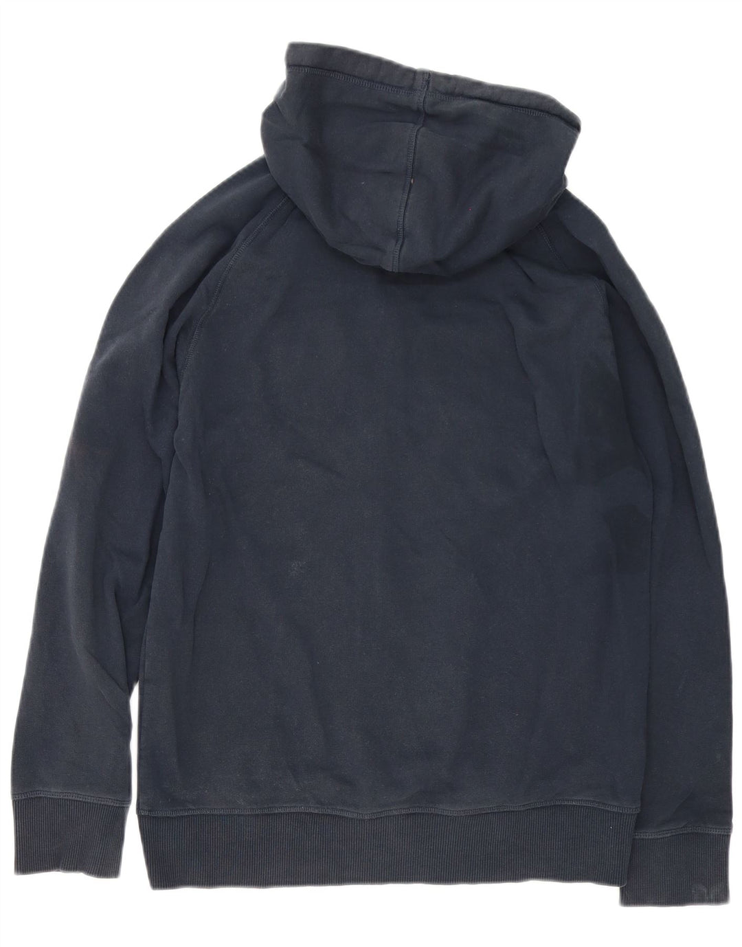 Maglione con cappuccio e zip da uomo Timberland in cotone blu navy medio