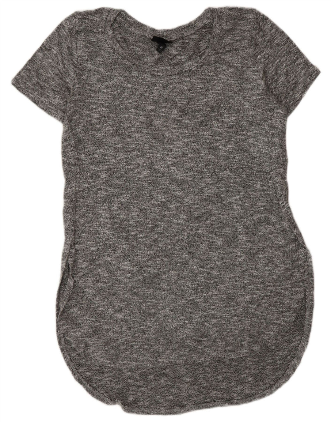 Abito t-shirt da donna MOSSIMO UK 14 Rayon screziato grigio medio
