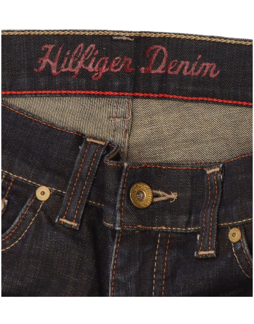 TOMMY HILFIGER Jeans slim da donna W26 L32 Blu navy