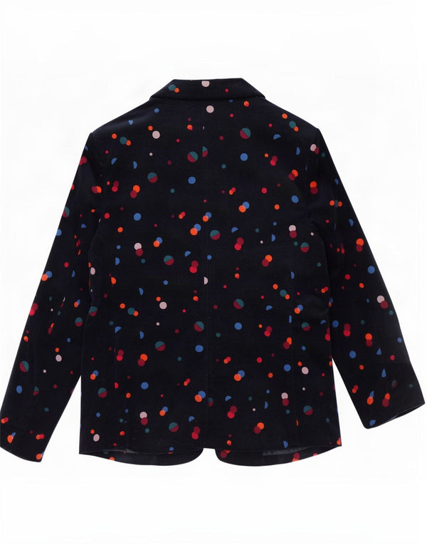 Giacca blazer da donna a 1 bottone Monsoon UK 14 cotone blu navy medio