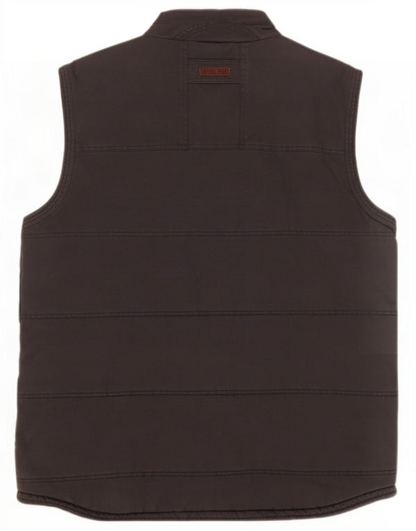 Gilet imbottito da uomo Weird Fish UK 44 2XL Cotone grigio