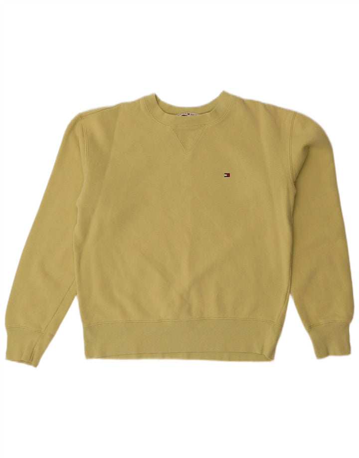 Felpa da donna Tommy Hilfiger Maglione UK 14 Verde medio