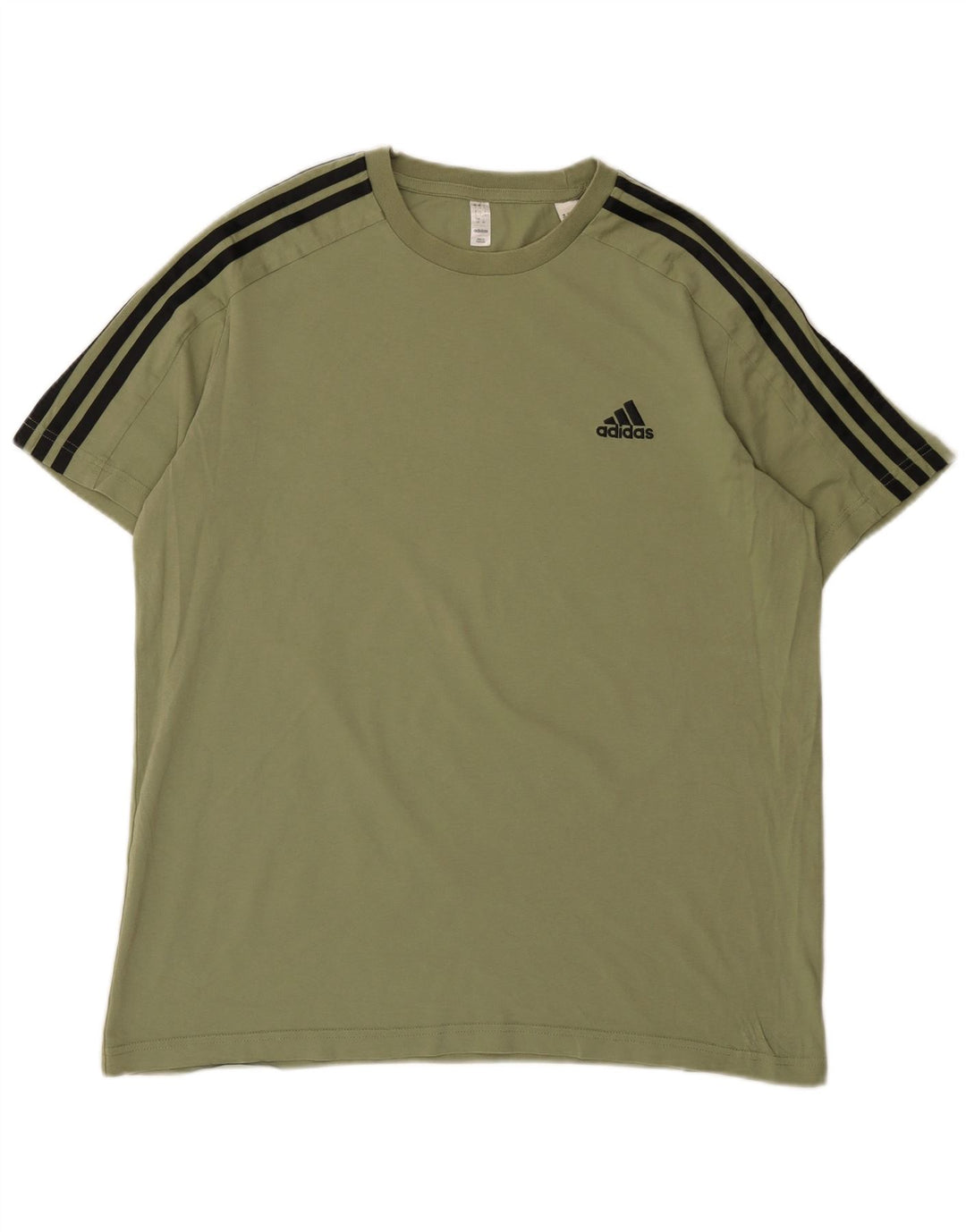 T-shirt da uomo Adidas Top grande color kaki