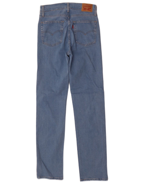 Levi's Jeans dritti a vita alta 724 da donna W27 L30 Lyocell blu