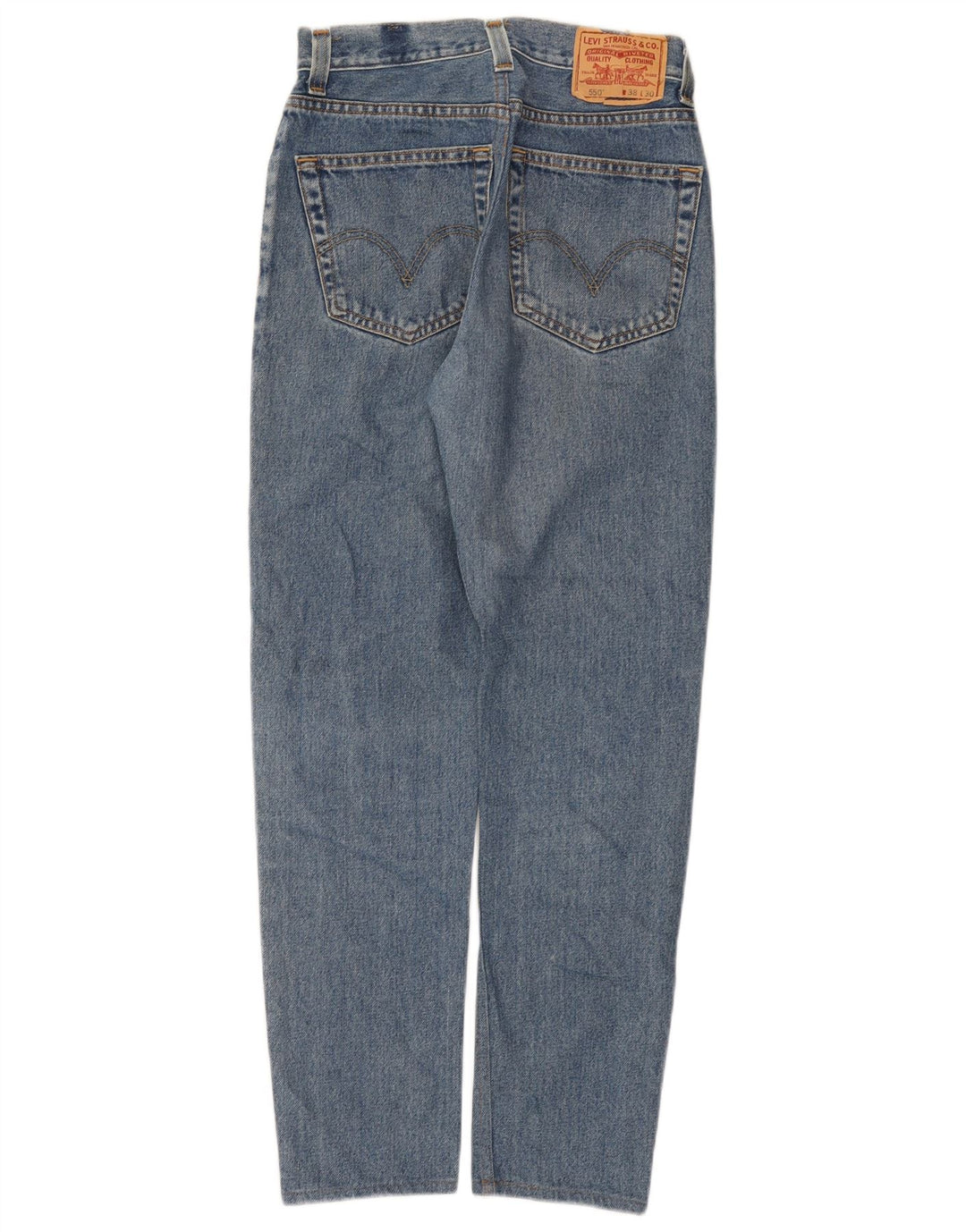 Jeans affusolati da uomo Levi's W38 L27 cotone blu