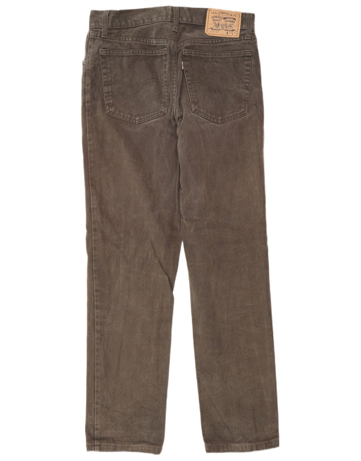 Jeans dritti da uomo LEVI'S W32 L34 cotone grigio