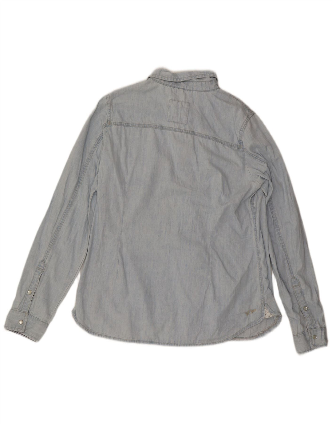 Camicia di jeans da donna Fat Face UK 16 grande cotone blu