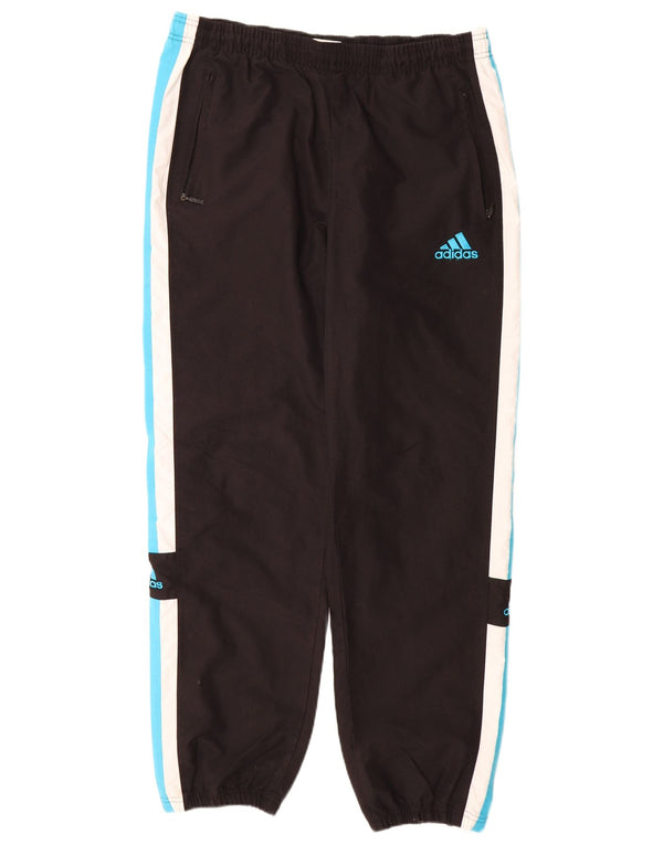 Adidas Pantaloni da tuta grafica da uomo Joggers Large Nero Colourblock