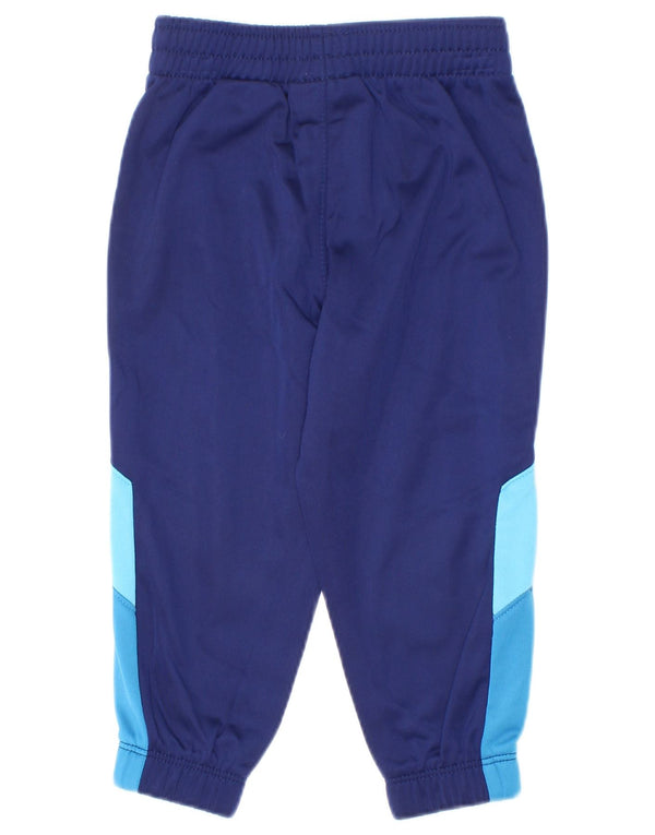 Pantaloni della tuta da bambino Nike da bambino 12-18 mesi blu navy color block