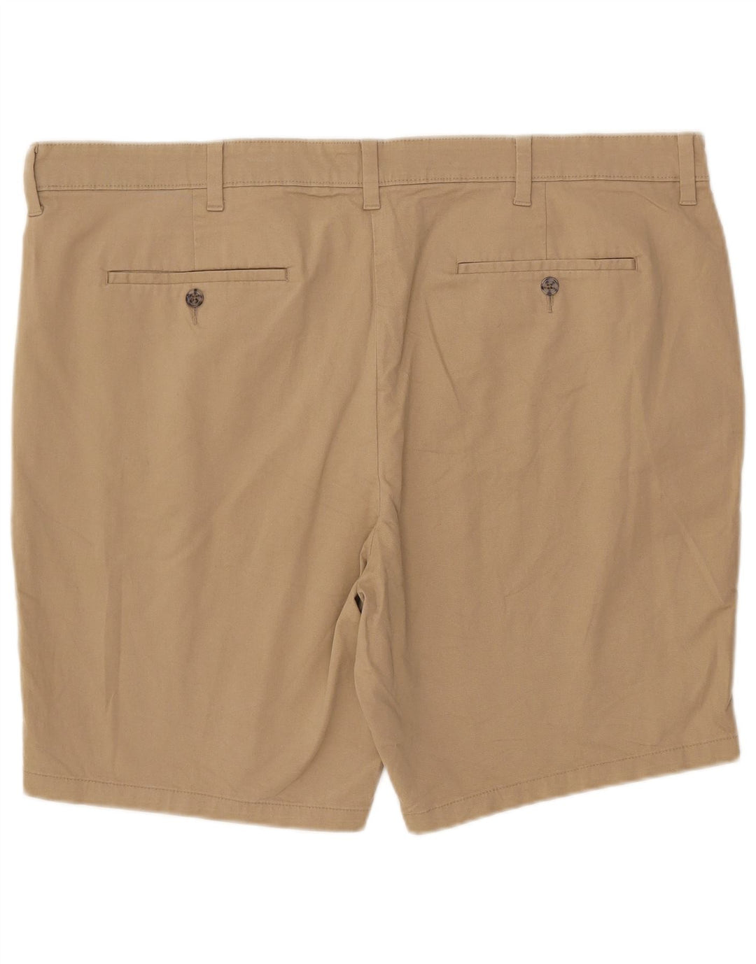 Pantaloncini chino da uomo Marks & Spencer W44 2XL cotone beige