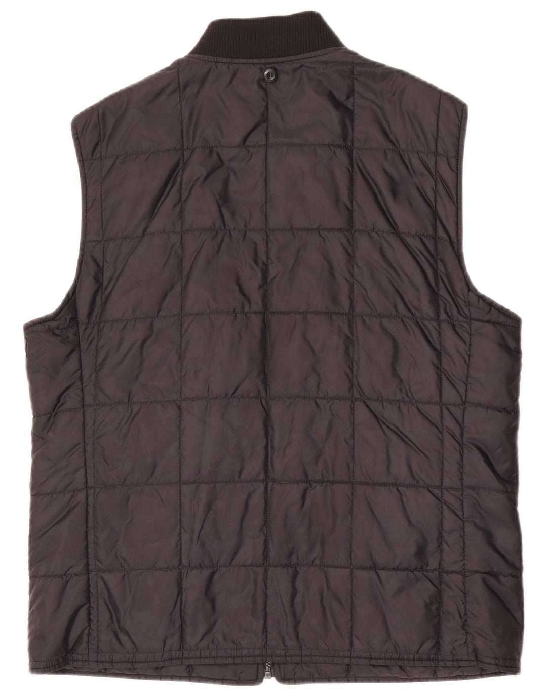 Gant Gilet imbottito da uomo con fodera UK 38 medio in nylon nero