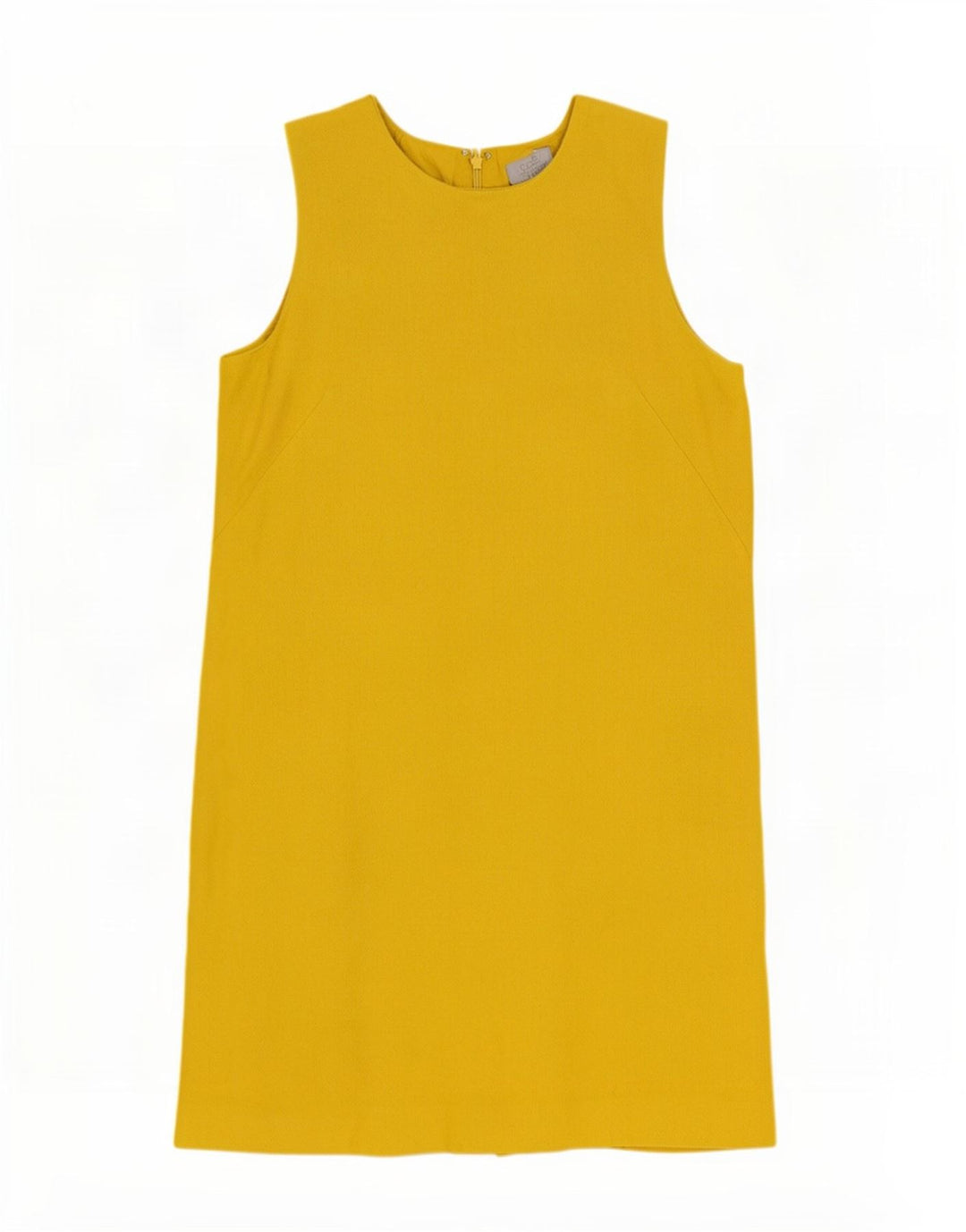 Abito a trapezio senza maniche da donna Cos IT 42 giallo medio