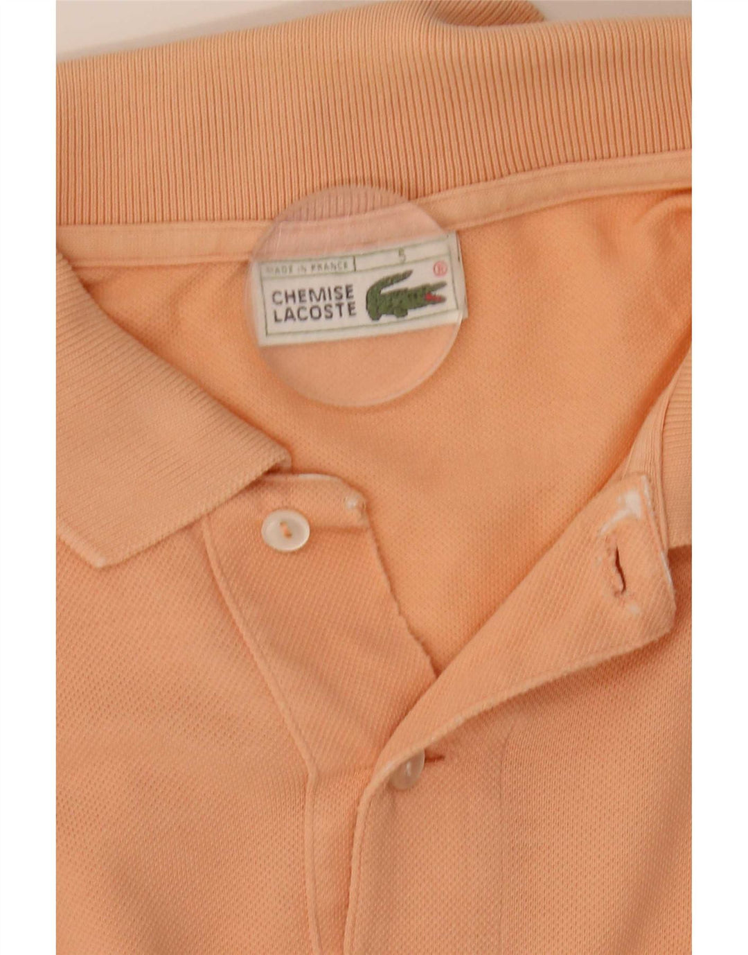 Polo da uomo Lacoste taglia 5 grande arancione