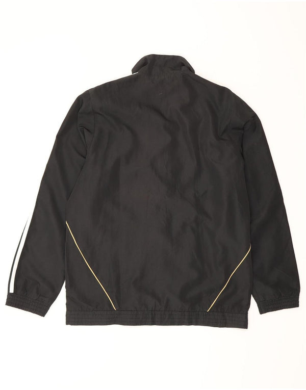 Giacca antipioggia Adidas da ragazzo 13-14 anni in poliestere nero