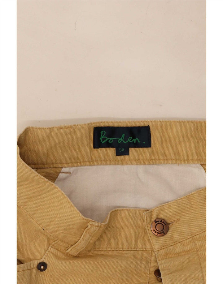 Pantaloni casual dritti da uomo Boden W34 L30 Beige