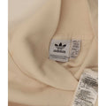 Felpa oversize da donna Adidas maglione UK 2 2XS cotone beige