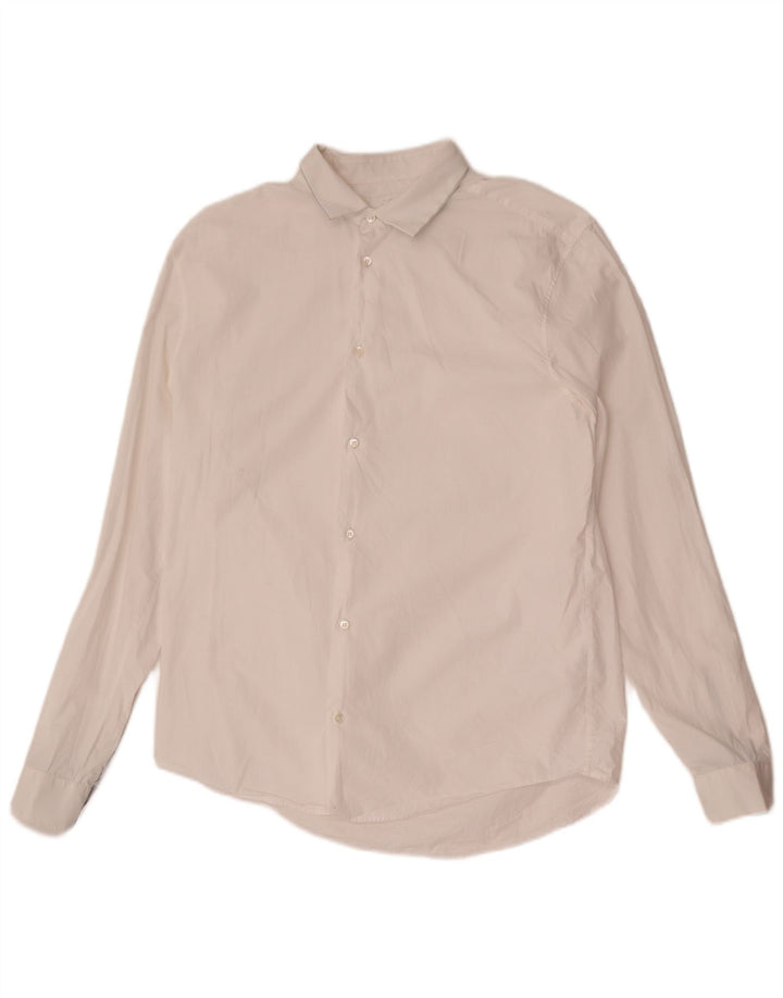 Camicia da uomo Cos taglia 41 grande cotone bianco
