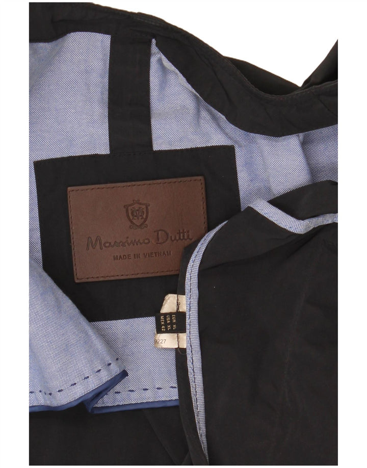 Massimo Dutti Gilet da uomo Utility UK 42 XL Grigio