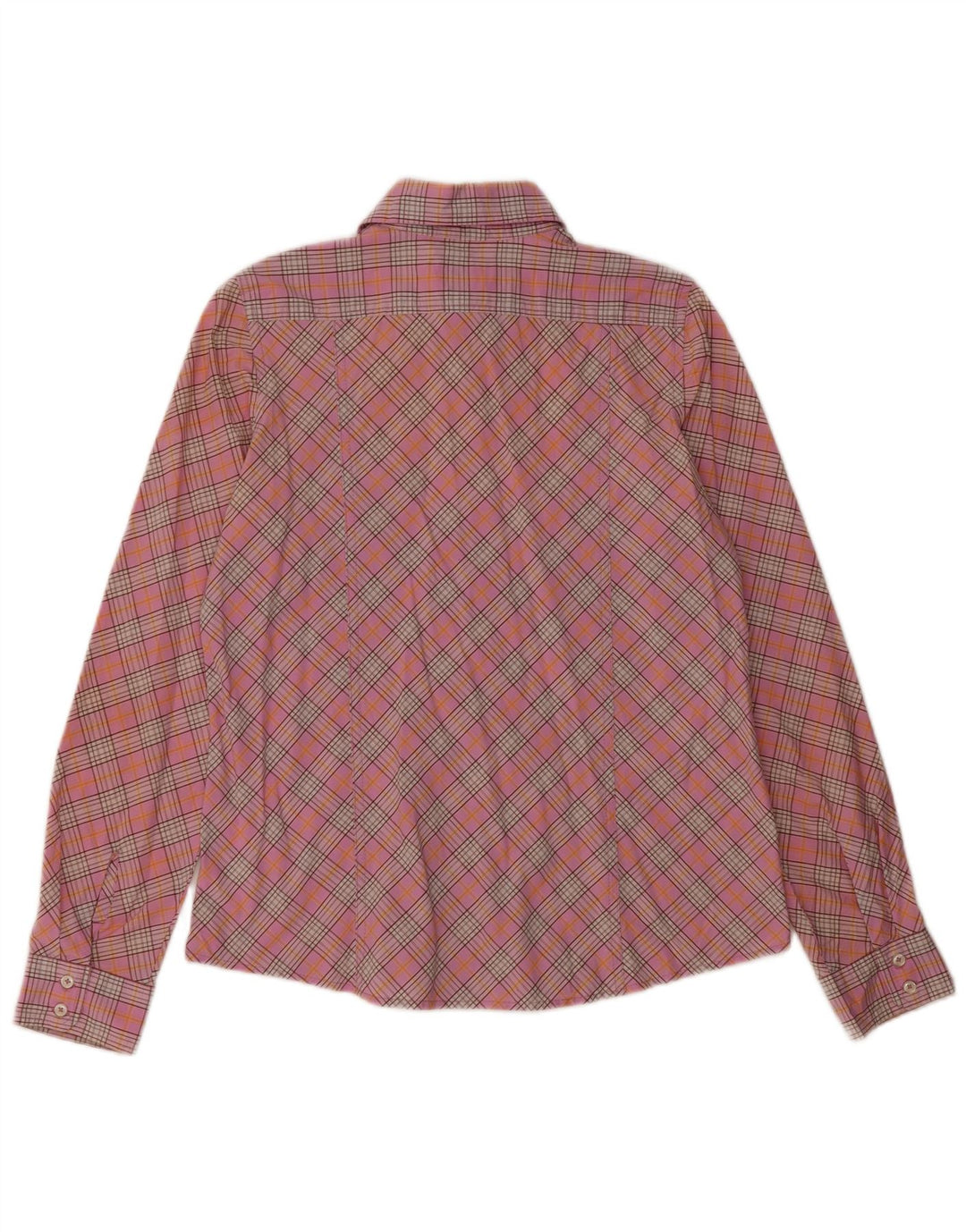 Camicia da donna Marlboro Classics EU 40 cotone scozzese rosa medio