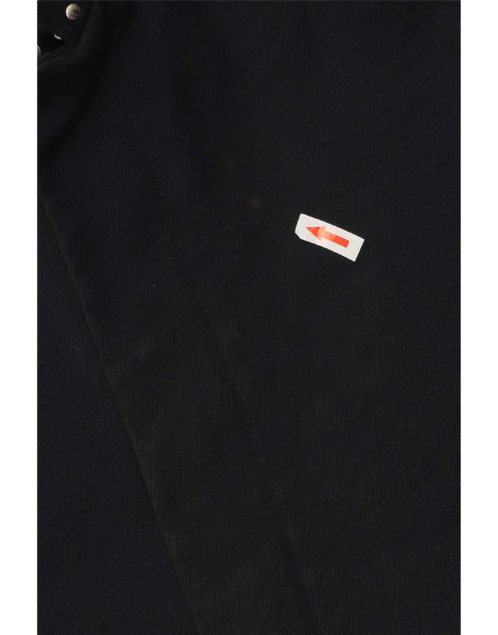 Reiss Giubbotto bomber da uomo UK 36 piccolo blu navy in cotone