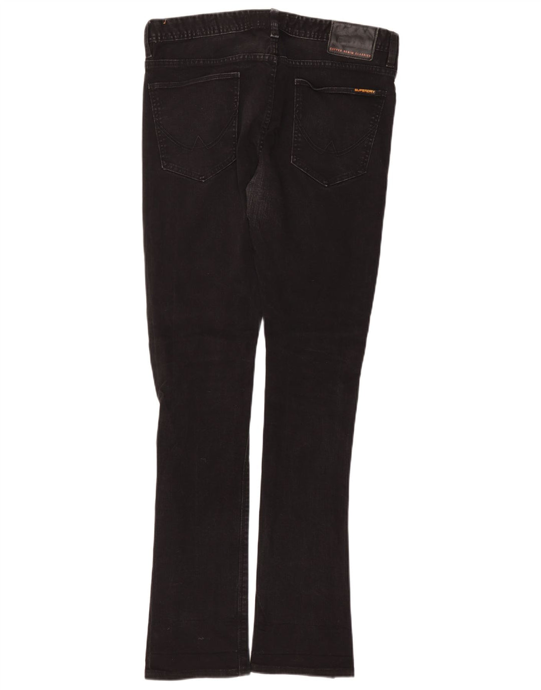 Jeans slim da uomo Superdry W34 L34 cotone nero