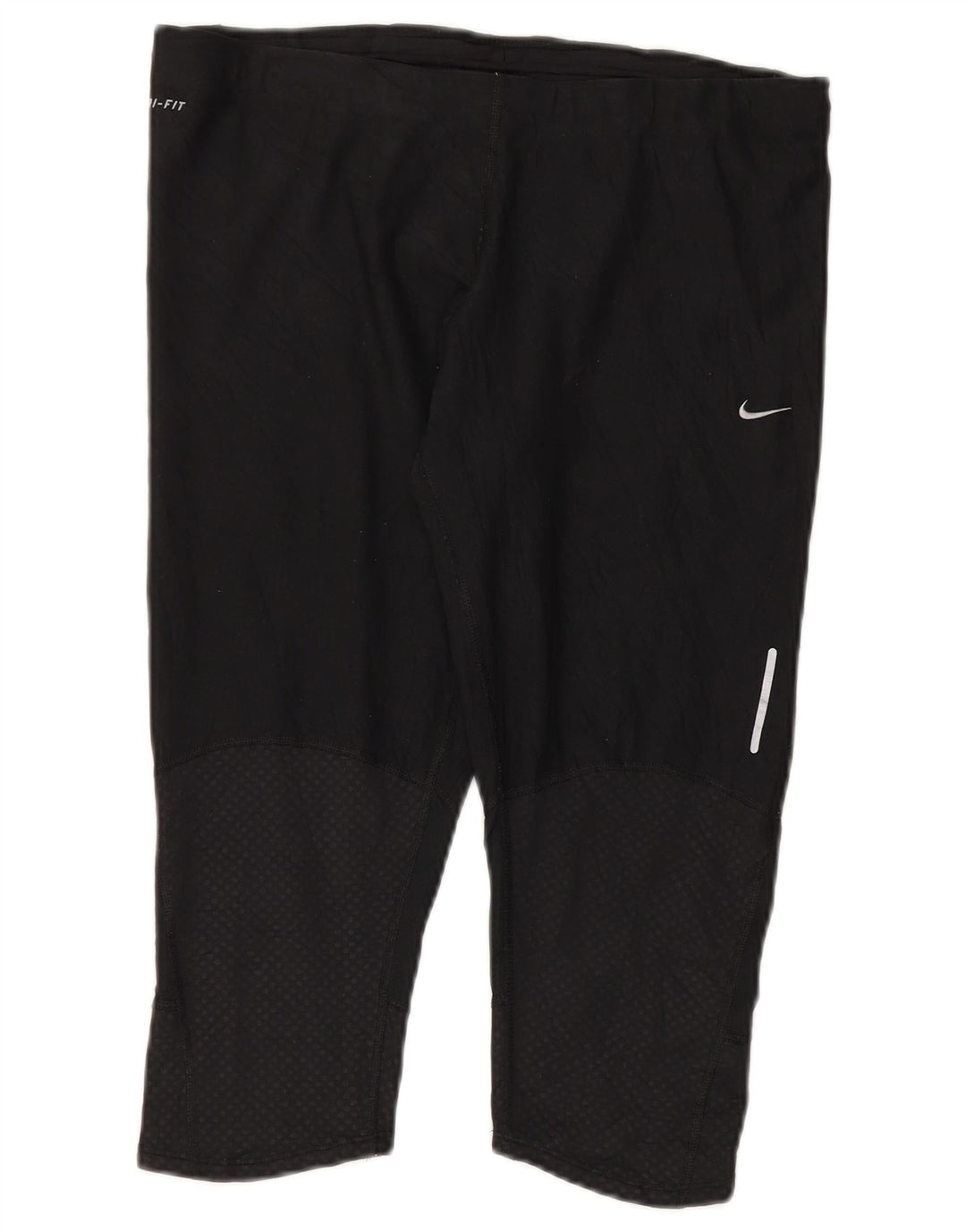 Leggings Nike Dri Fit Capri da donna UK 18 XL poliestere nero