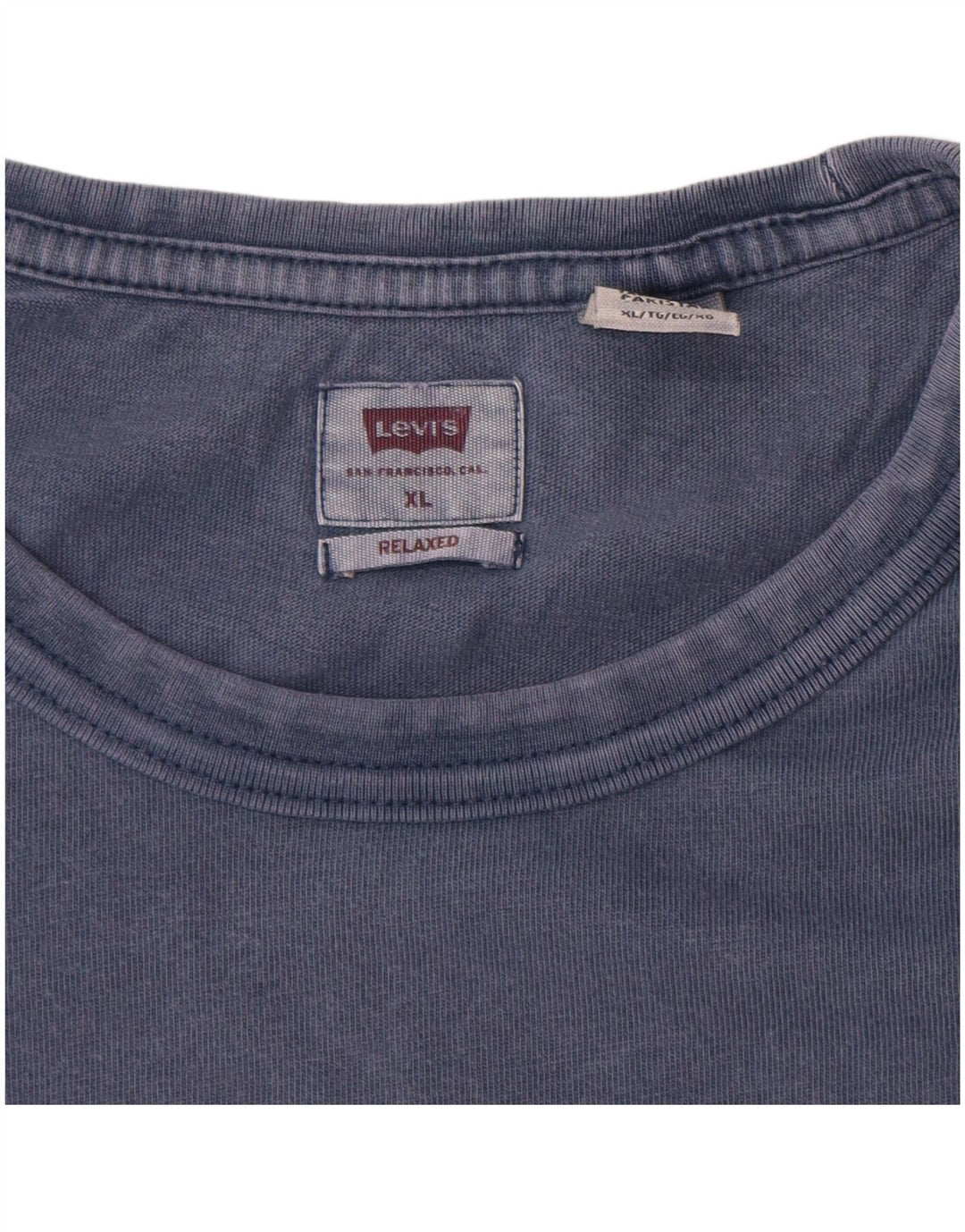 T-shirt da uomo dalla vestibilità comoda LEVI'S XL Blu