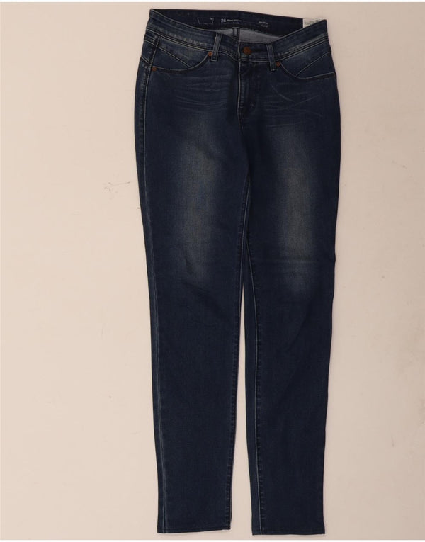 Jeans skinny Levi's Demi Curve a vita media da donna W26 L29 cotone blu navy