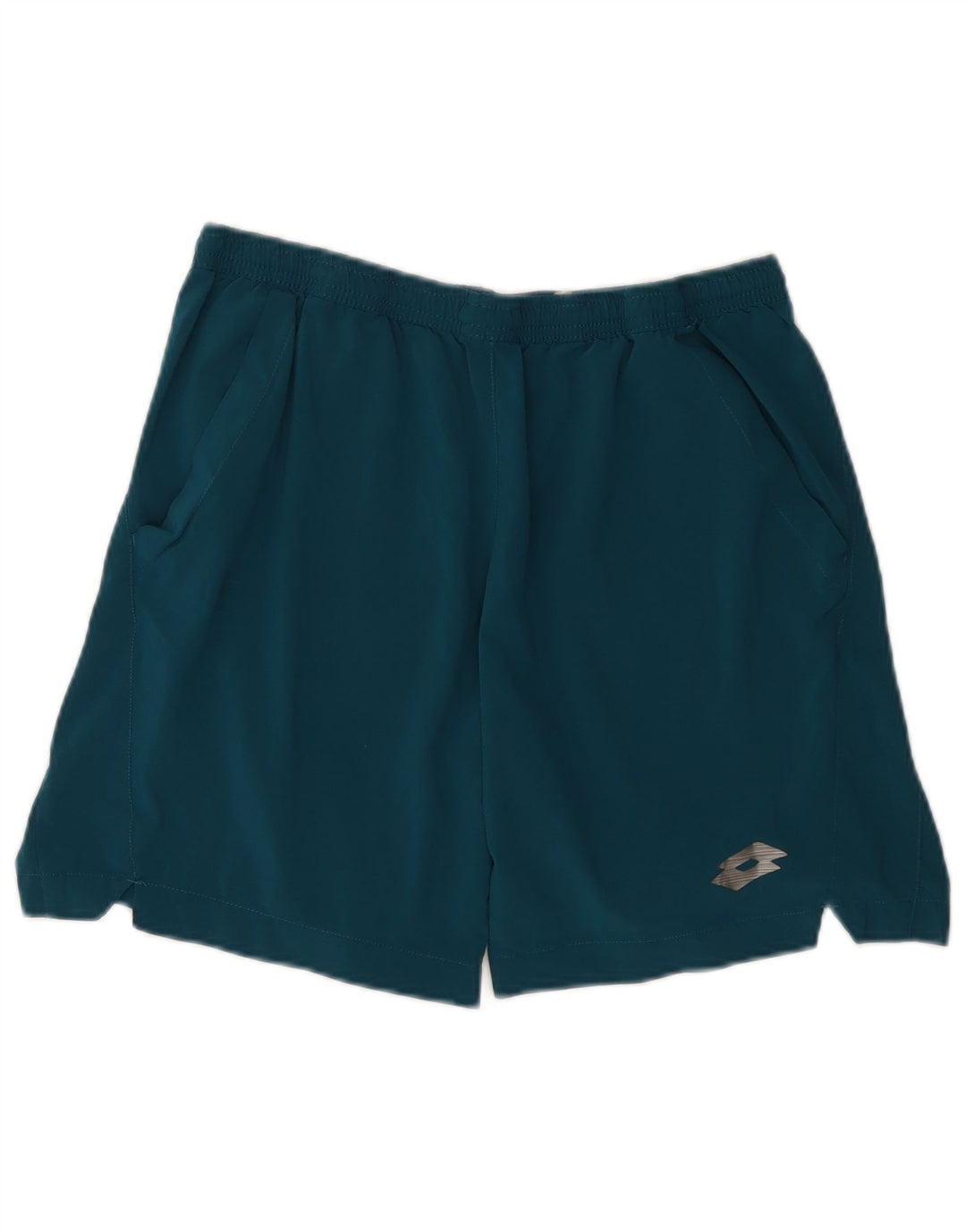 Pantaloncini sportivi da uomo Lotto Large in poliestere blu