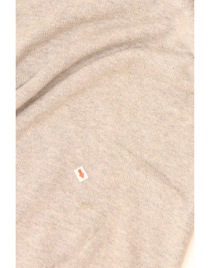Maglione Marks & Spencer da uomo con scollo a V blu Harbour piccolo grigio screziato