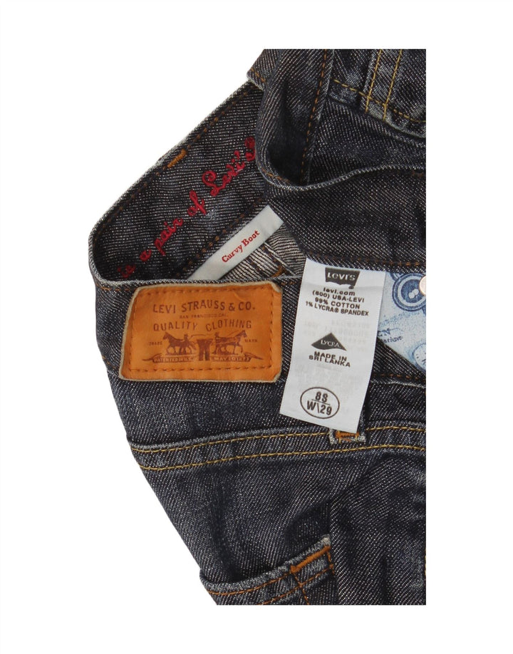 Jeans Bootcut Curvy da donna Levi's US 8 medio W29 L31 cotone blu