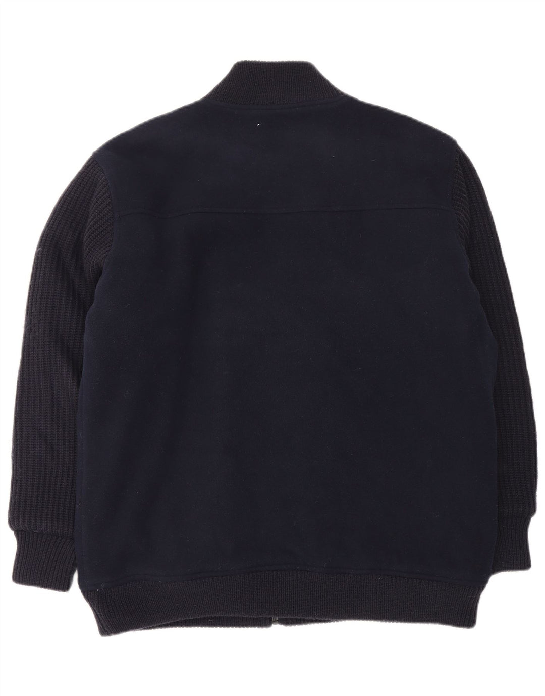 Giacca in pile da uomo dal taglio ampio James Pringle UK 40 Large in poliestere blu navy