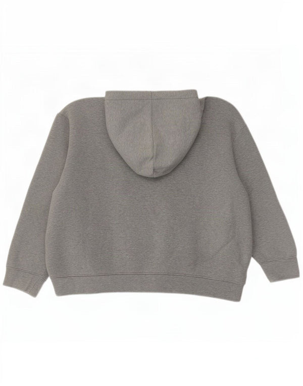 Felpa con cappuccio oversize da uomo The North Face 2XL Cotone chiazzato grigio