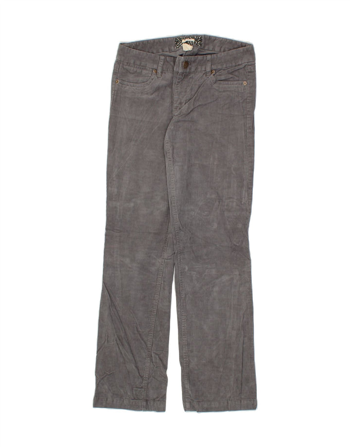 J. CREW Womens Bootcut Corduroy Trousers W28 L31 Grey Cotton Vintage J. Crew and Second-Hand J. Crew from Messina Hembry 