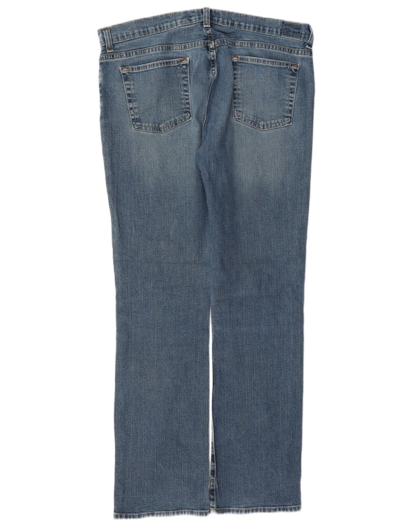 Jeans slim a vita bassa da donna Old Navy US 12 Large W34 L31 cotone blu