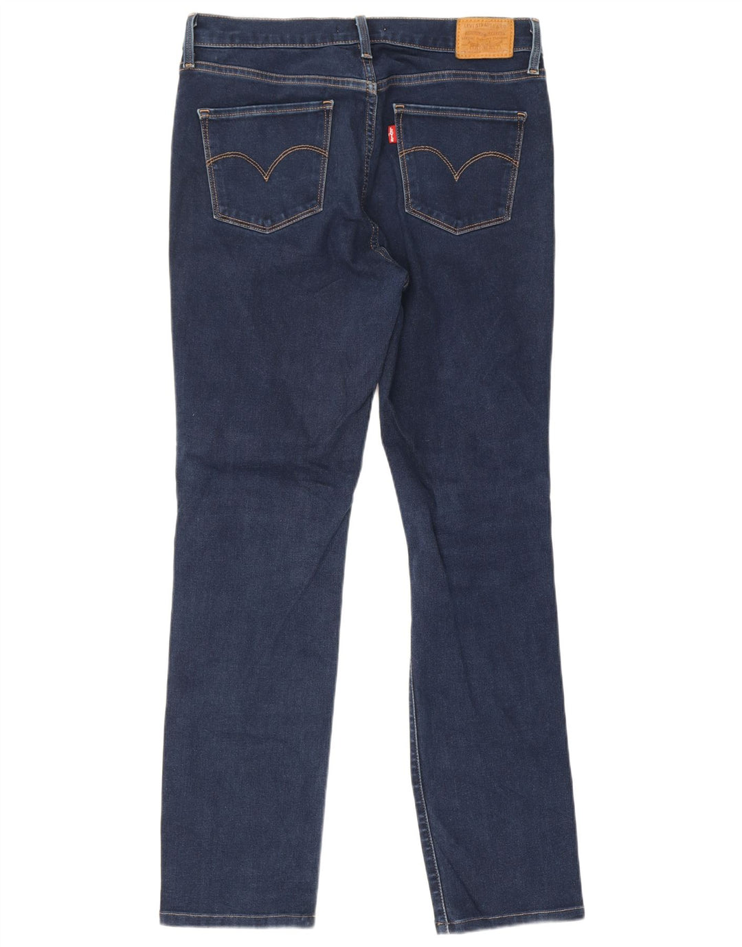 Levi's Donna 312 Shaping Slim Jeans W30 L28 Blu Navy Cotone