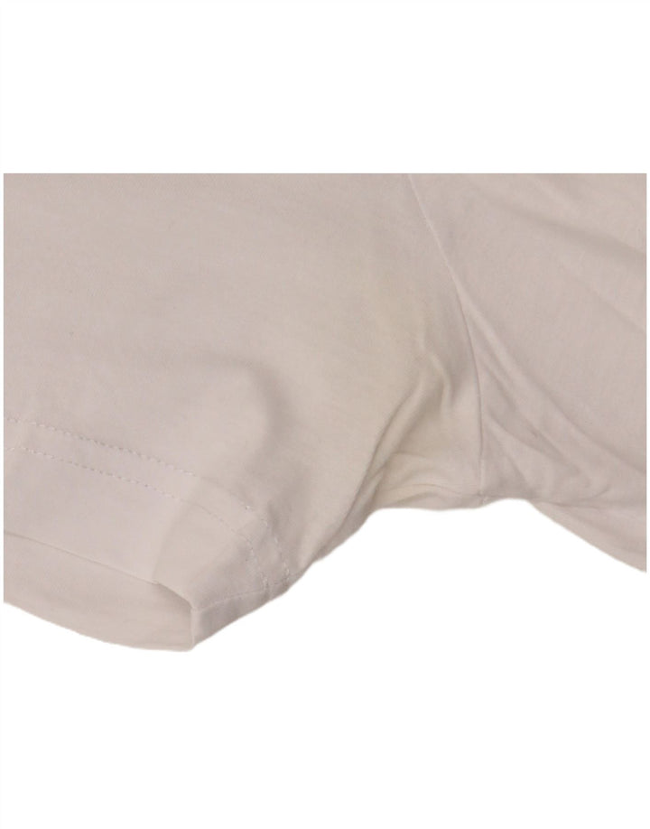 T-shirt grafica da uomo Diesel Top bianca media