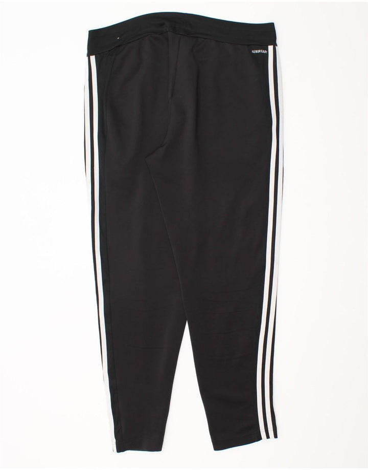 Pantaloni da tuta Adidas Aeroready da donna UK 12/14 Medium Nero Poliestere