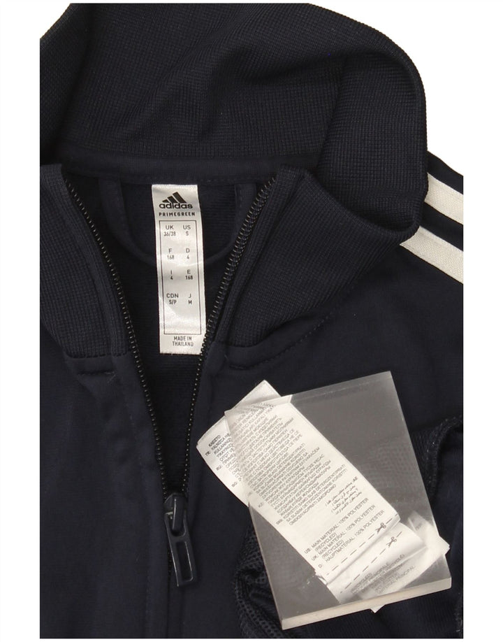 Giacca da tuta da uomo Adidas UK 36/38 Small Poliestere blu navy