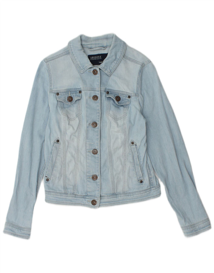 ARIZONA Womens Denim Jacket UK  8 Small Blue Cotton