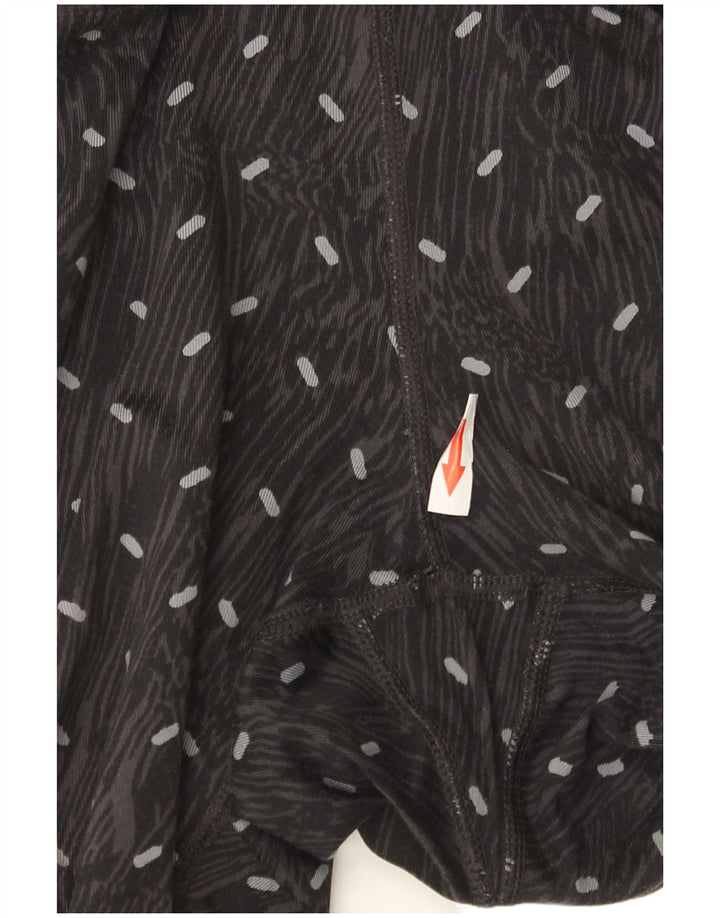 Leggings Nike Dri Fit da donna UK 14 grande nero maculato