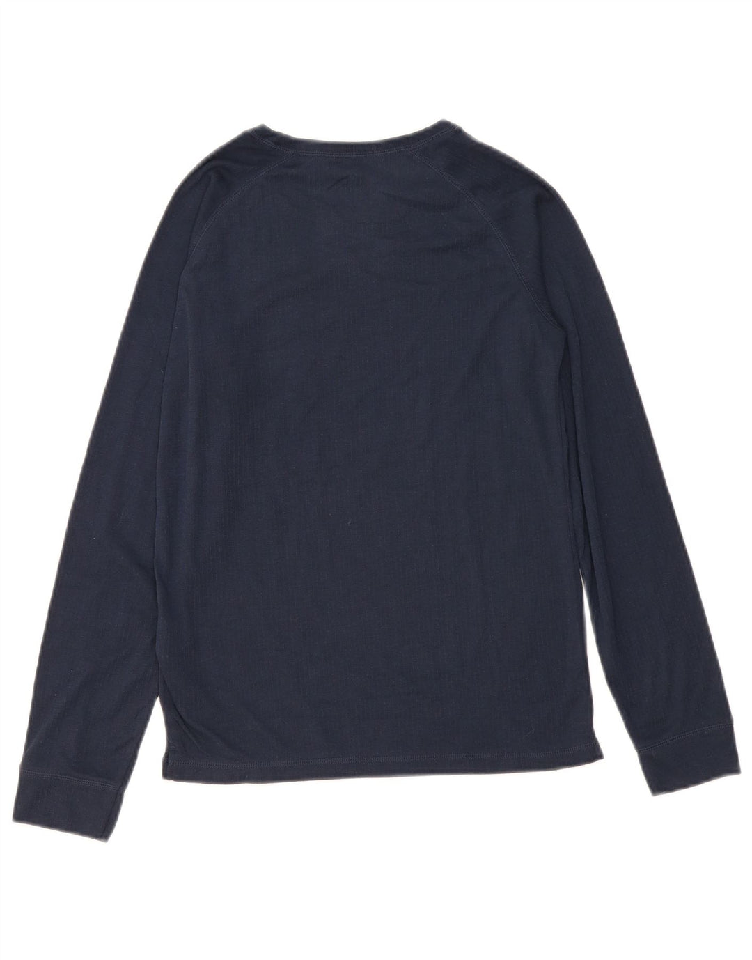 Top a maniche lunghe da bambino Mountain Warehouse 12-13 anni in poliestere blu navy