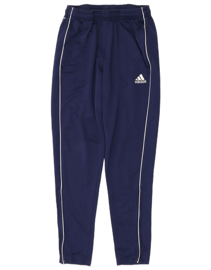 Pantaloni da tuta Adidas Aeroready da uomo grandi in poliestere blu navy