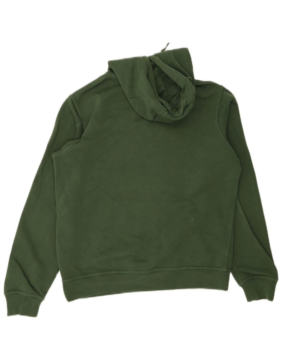 Felpa con cappuccio da uomo Nike in cotone verde medio