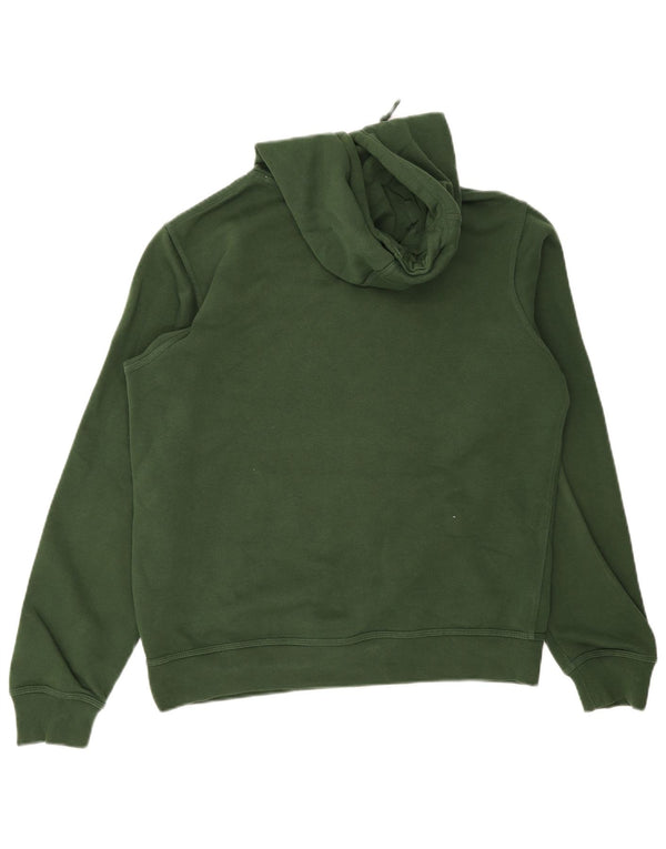 Felpa con cappuccio da uomo Nike in cotone verde medio