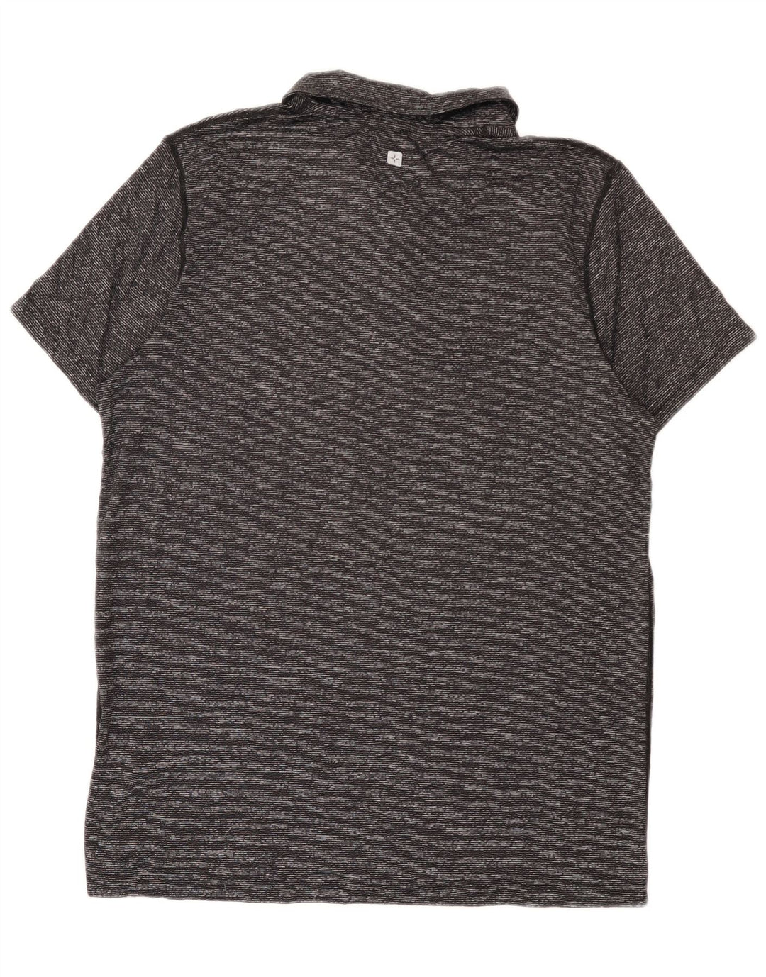 Polo IsoCool da uomo Mountain Warehouse Poliammide screziato grigio medio